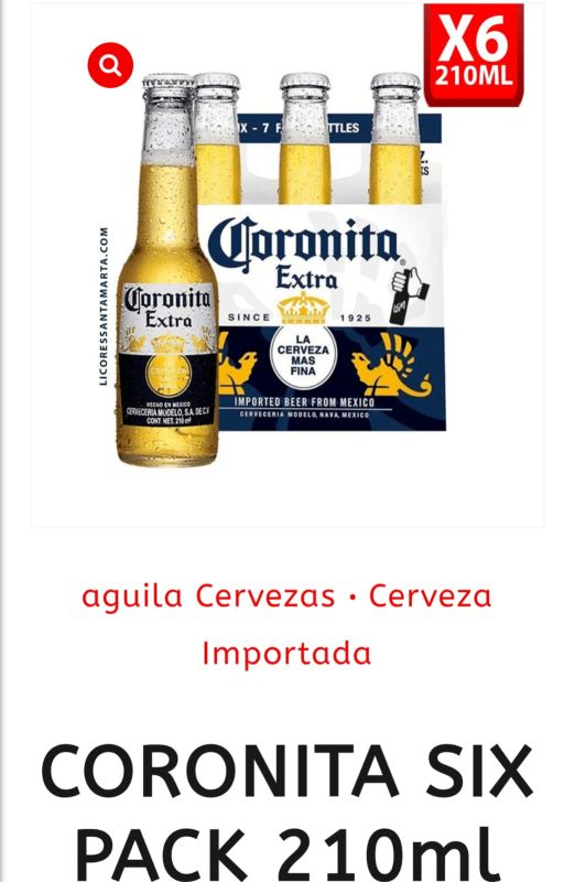 Six pack águila ligth 