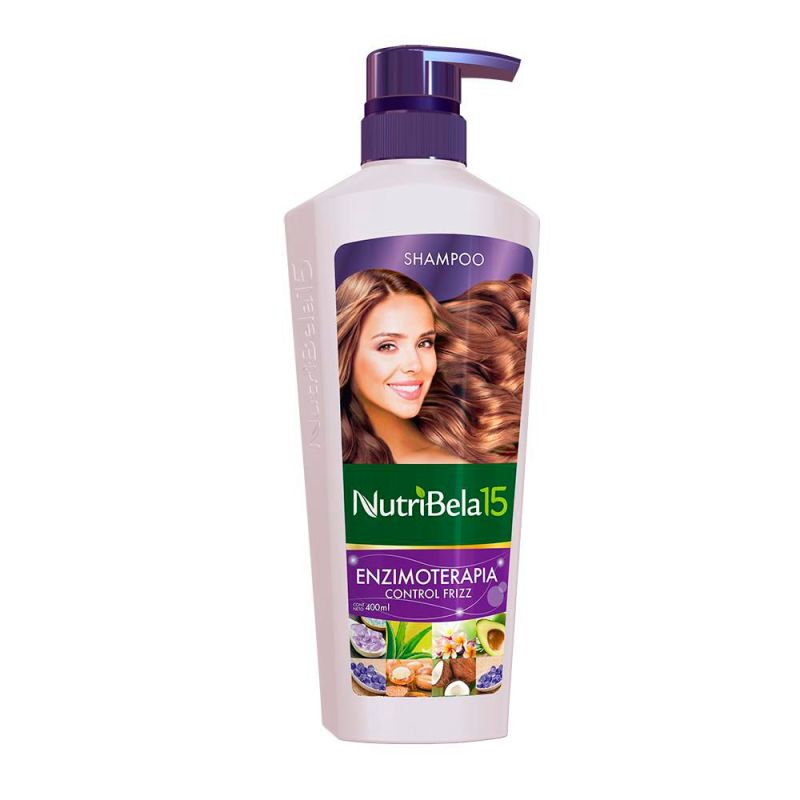 Shampoo Nutribela15 Enzimoterapia control frizz 