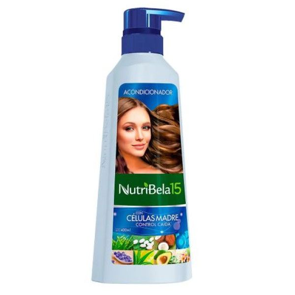 Acondicionador Nutribela15 con células madre control caída 