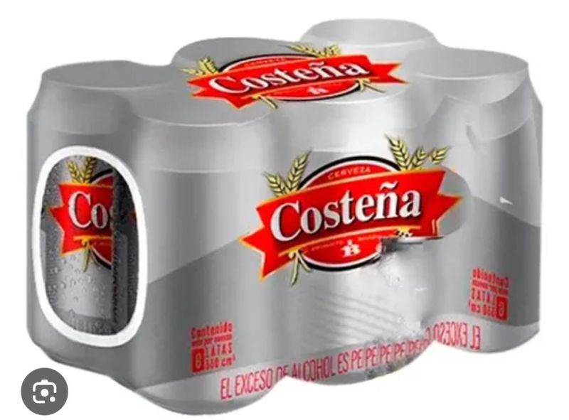 Six pack Costeña gris