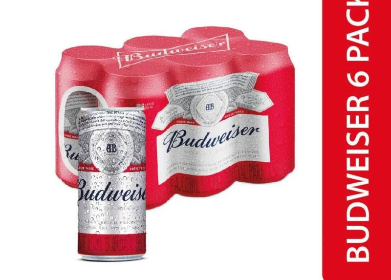 Six pack bluweiser