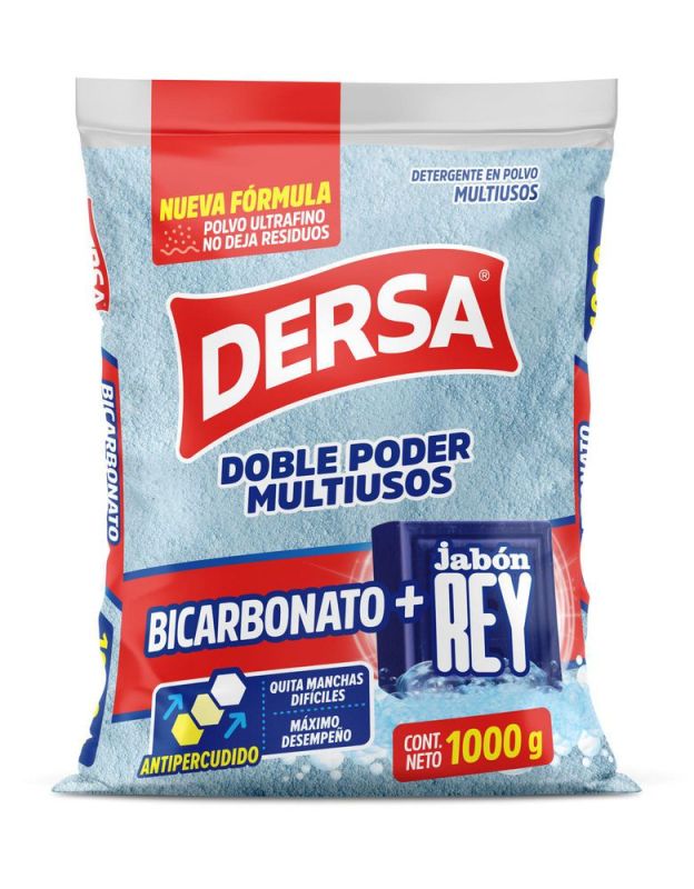  DERSA bicarbonato jabón + rey en polvo 1000g