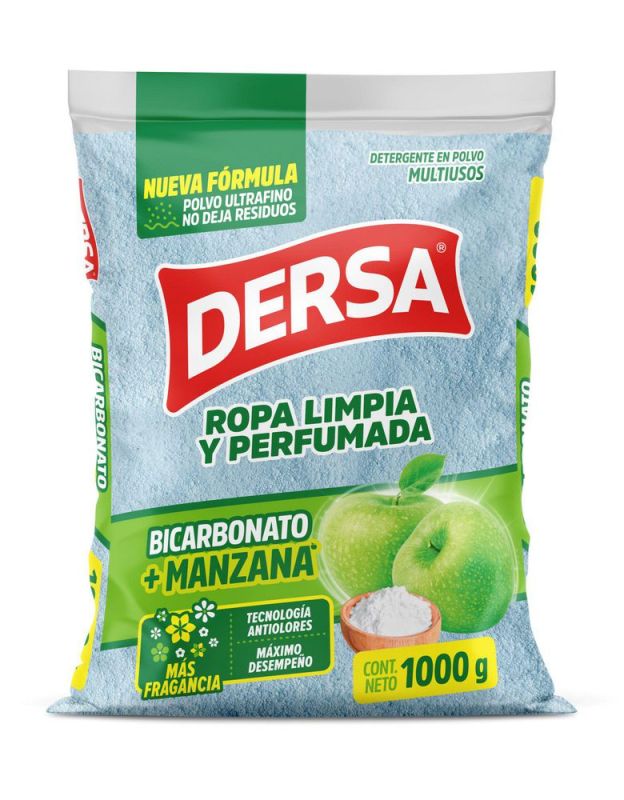 DERSA bicarbonato manzana  en polvo 1000g