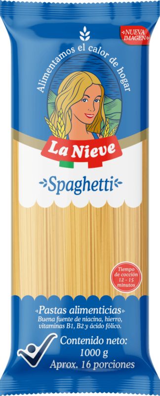 Pasta la nieve 1kilo