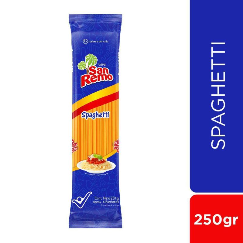 San remo espaguetis 250g 