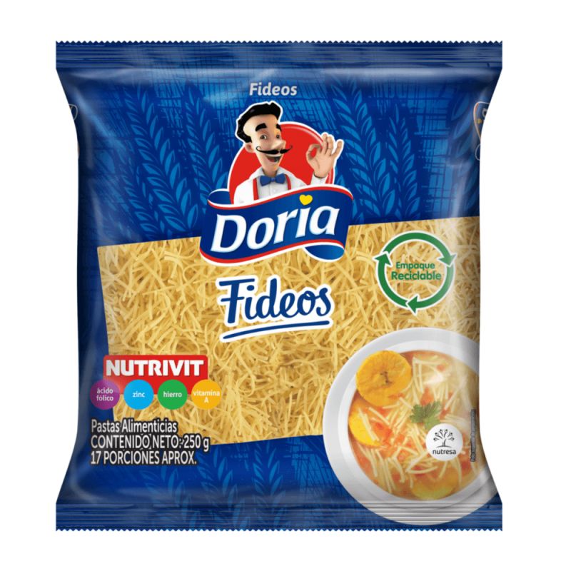 Fideos doria 250g