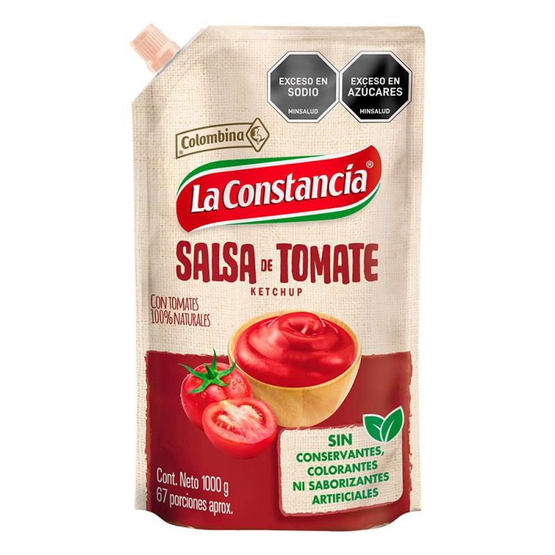 La constancia salsa de tomate 1000g