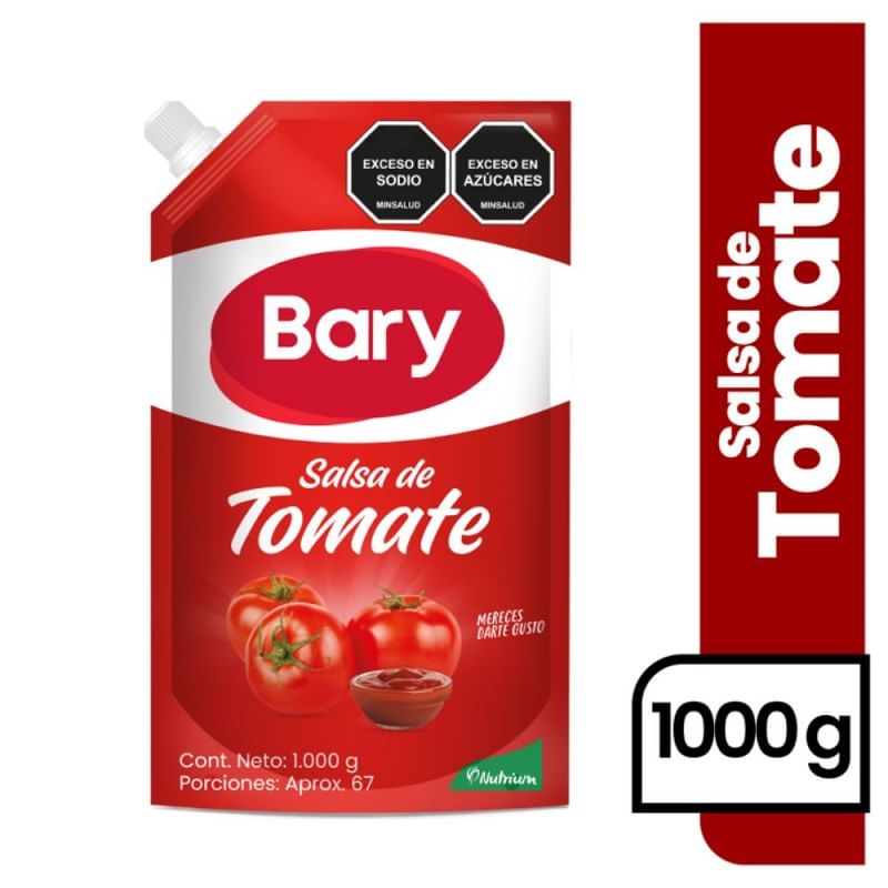 Bary salsa de tomate 1000g