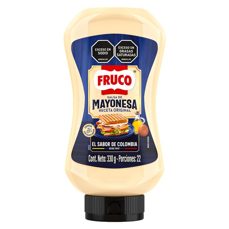 Fruco salsa de mayonesa 330g tarrito 