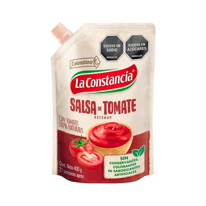 La constancia salsa de tomate 400g