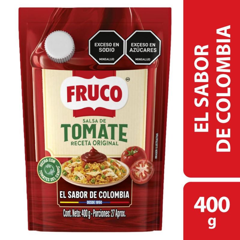 Fruco salsa de tomate 400g
