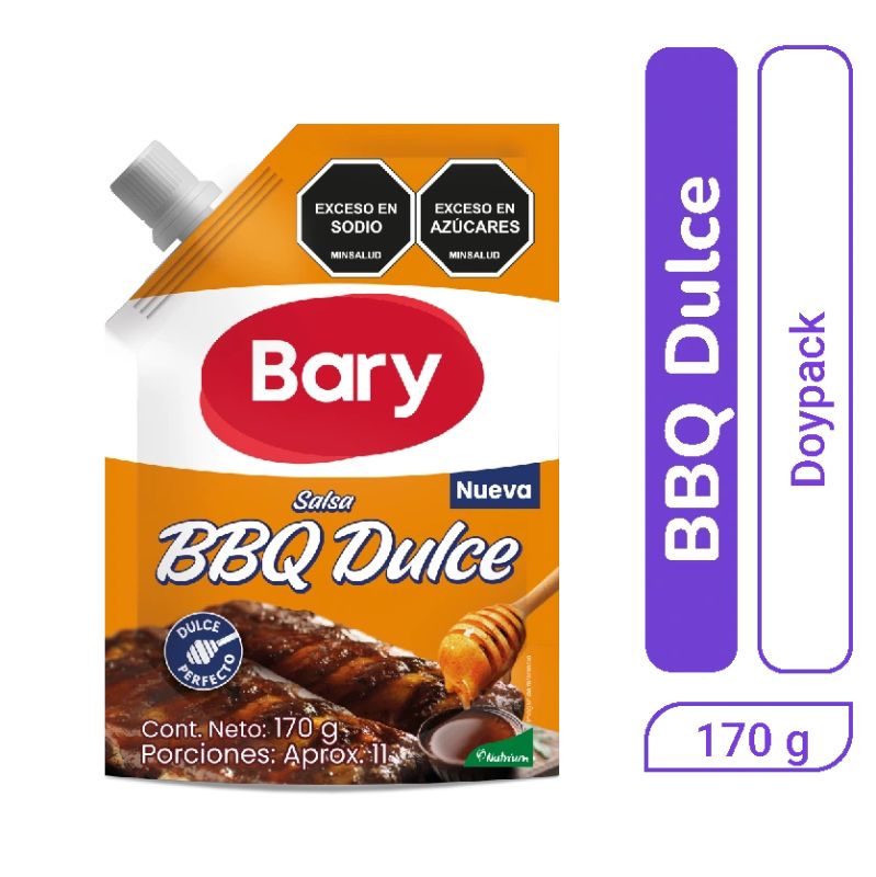 Salsa bary  BBQ DULCE 170g