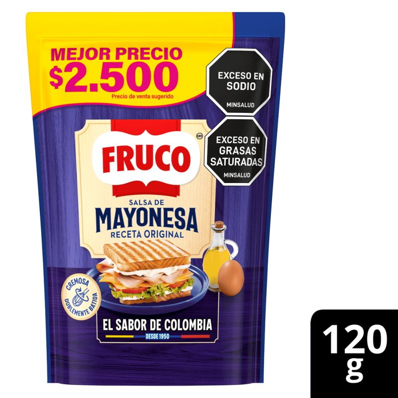 Salsa fruco de mayonesa 120g