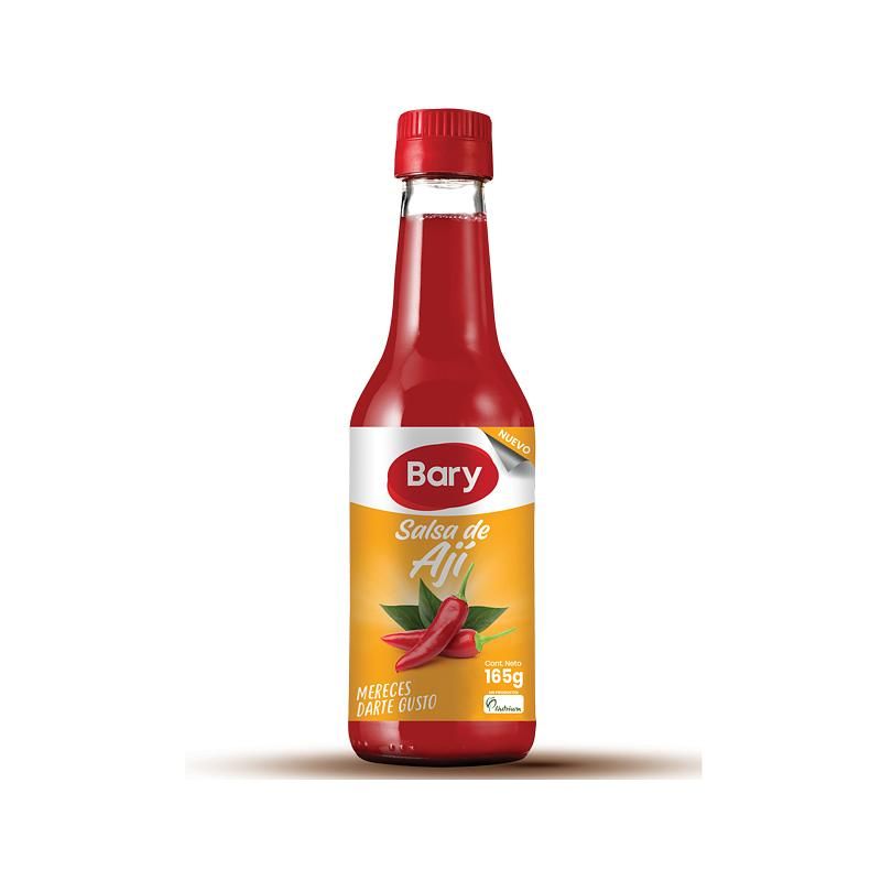 Salsa con ají en frasco bary 165g