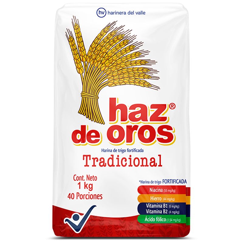 Harina de trigo haz de oro 1kilo 