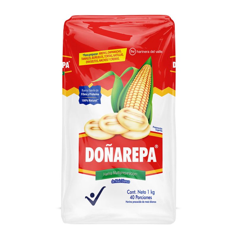 Harina Doña arepa 1kilo