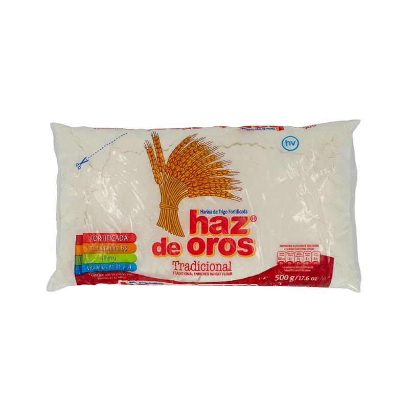 Harina de trigo haz de oro tradicional 500g
