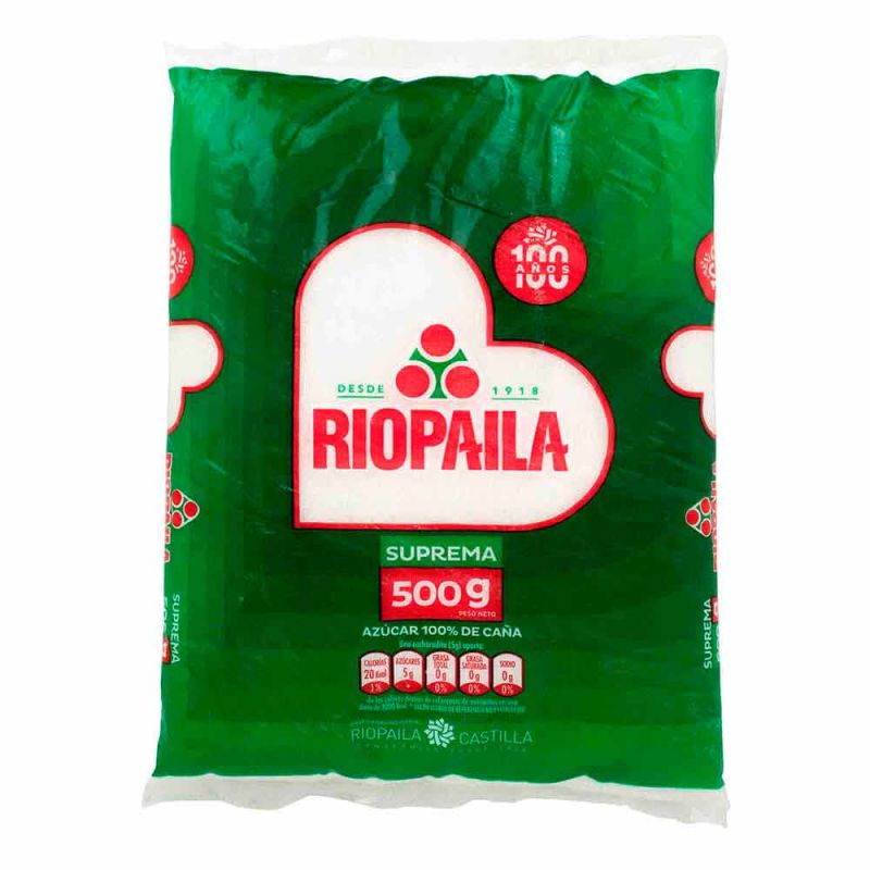 Azúcar blanca rio paila 500g