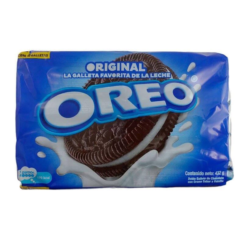 Galletas oreo x 12 paquete