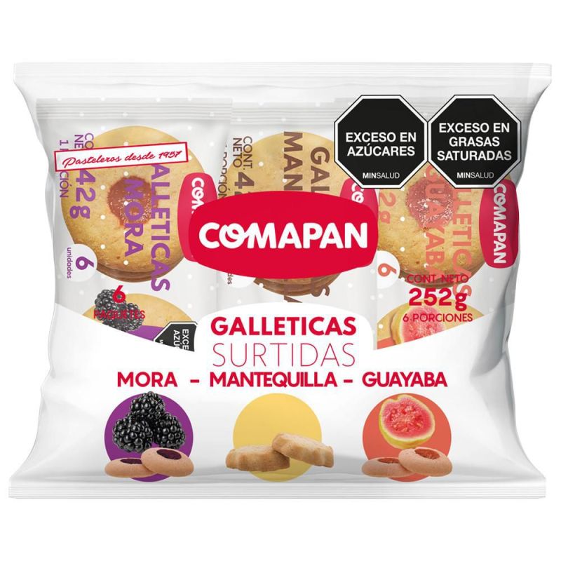 Galletas coma pan x6