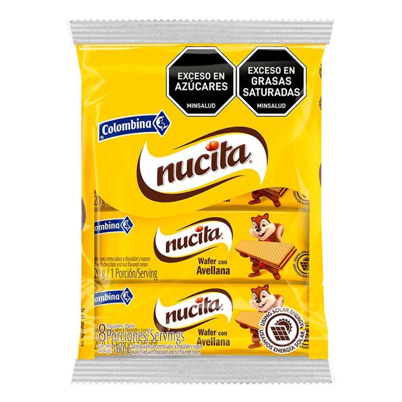  Paquete de Galletas nucita 