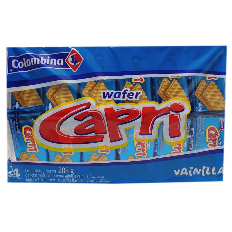 Galletas capri vainilla  o fresax24