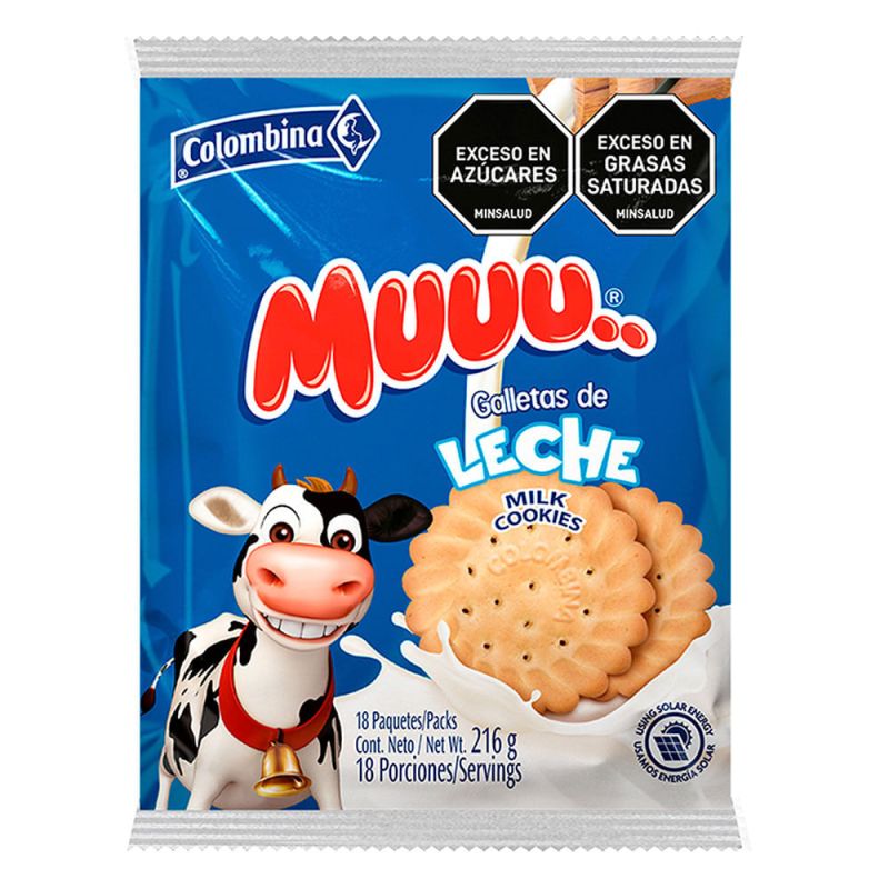 Galletas muuuu... De leche x18