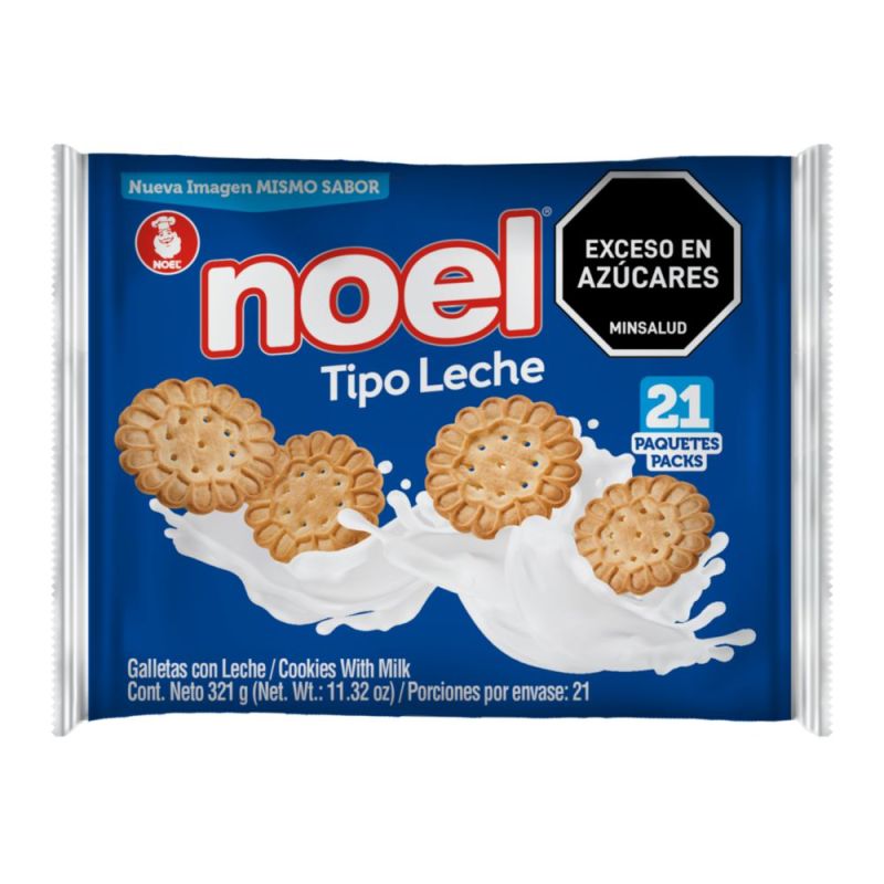 Galletas Noel tipo leche x21 