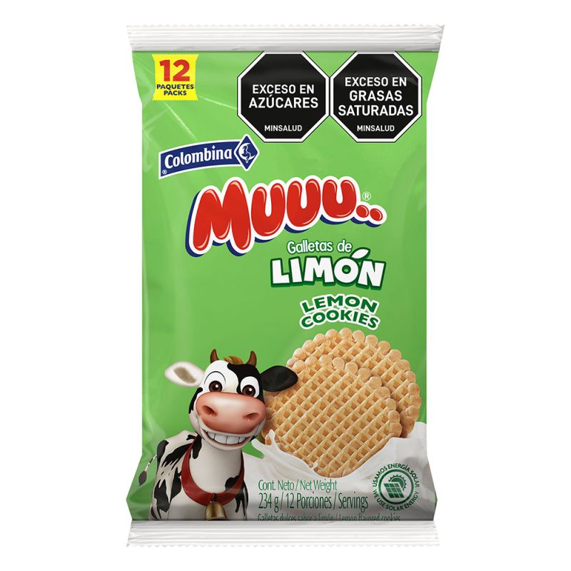 Galletas muuuu. De limon 