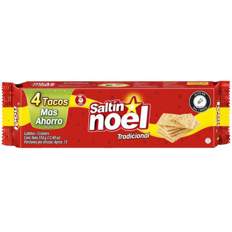 Galletas saltin Noel tradicional x4tacos 