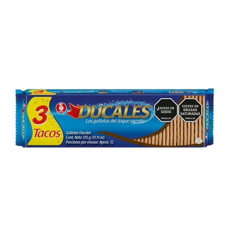 Galletas ducales x3 tacos