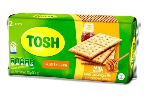 Galletas tosh x2 tacos 
