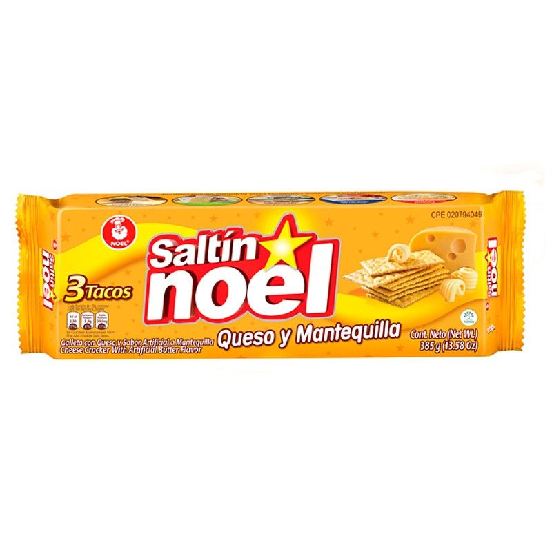 Galletas saltin Noel x3 tacos 