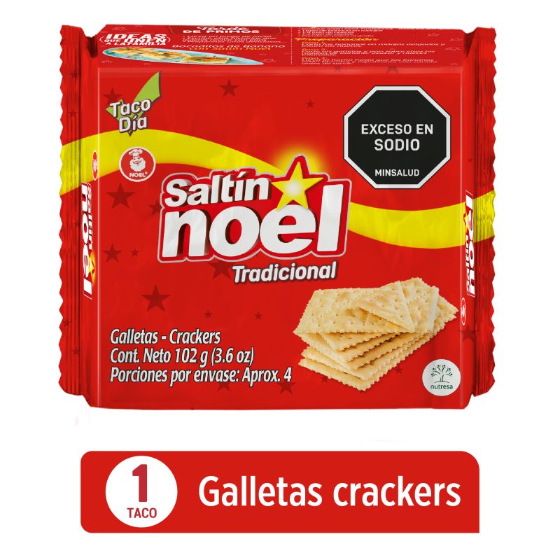 Galletas saltin Noel tradicional 1 taco