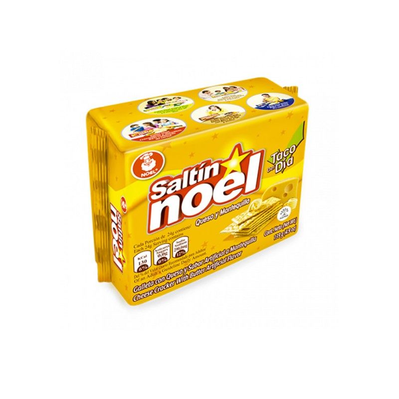 Galletas saltin Noel mantequilla 1 taco
