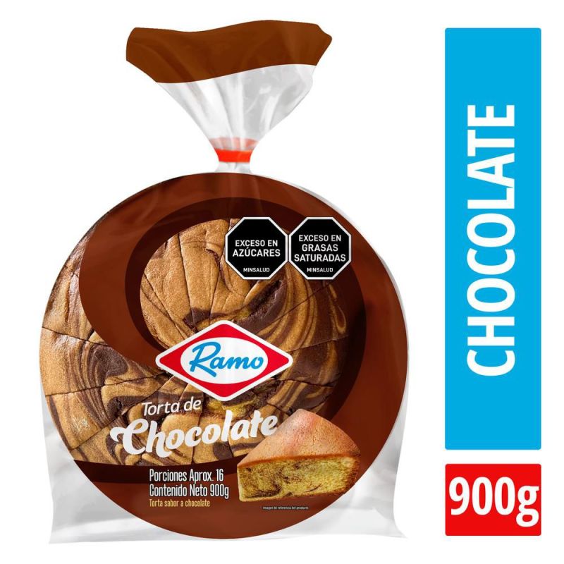 Torta de ramo x16 porciones de chocolate 900g