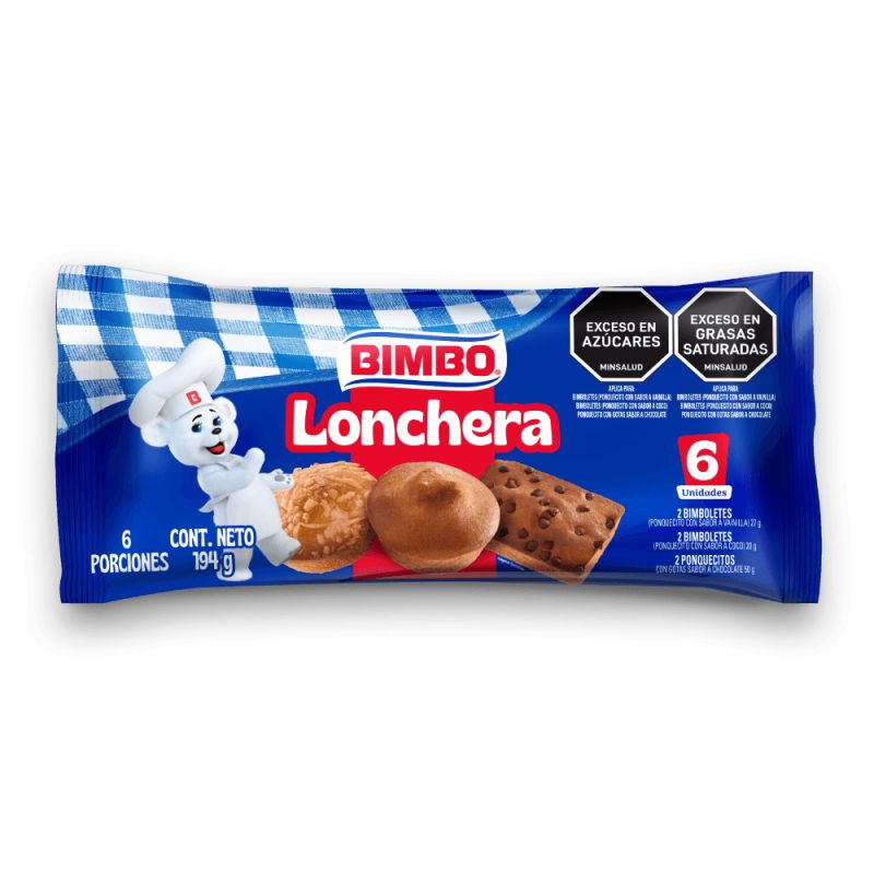 Bimbo lonchera x6