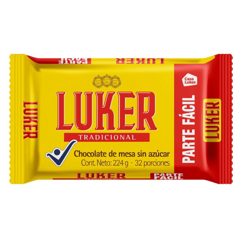 Chocolate luker  tradicional 224g