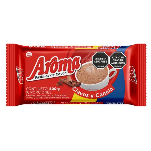 Chocolate aroma clavos y canela 500g