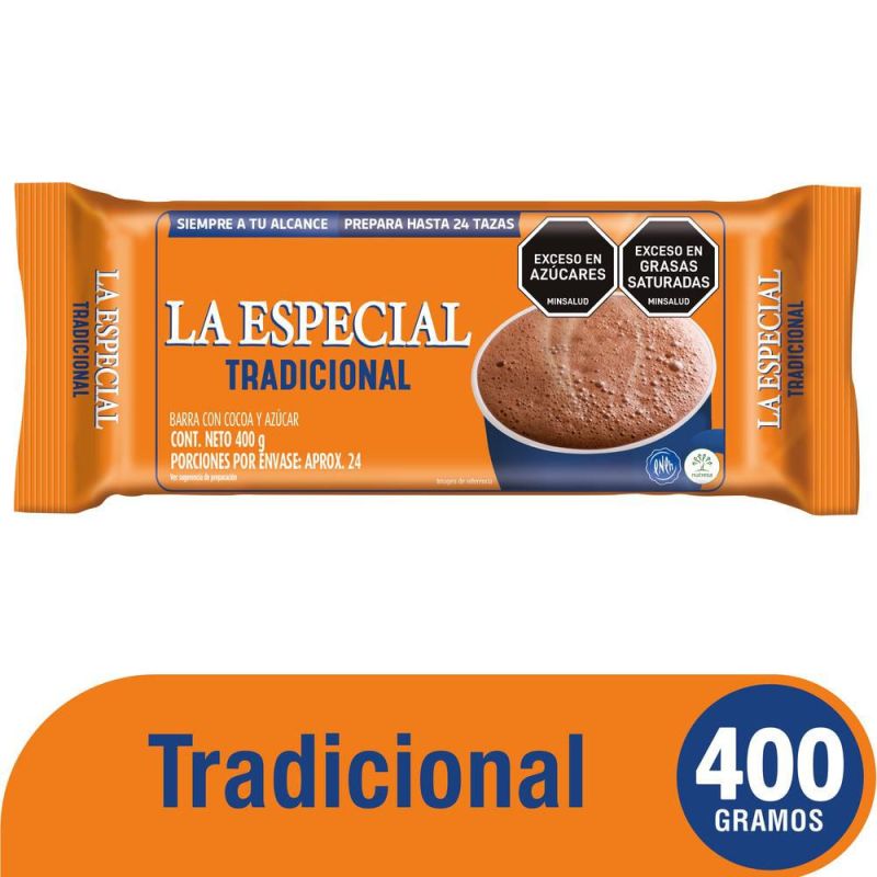 Chocolate la especial tradicional 500g