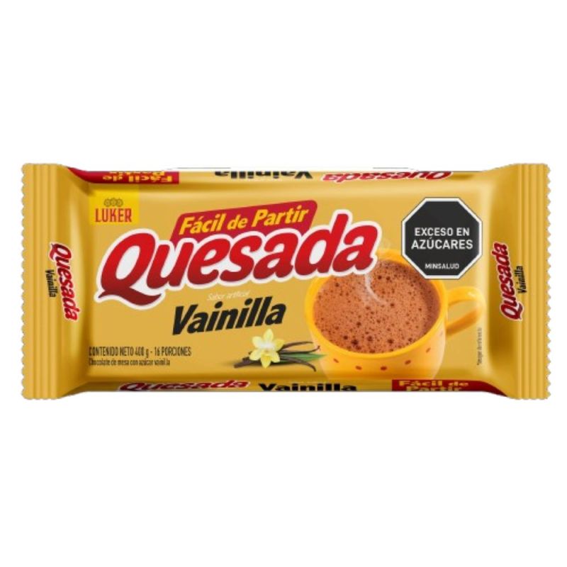 Chocolate Quesada vainilla 400g