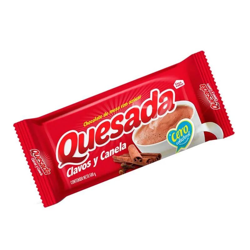 Chocolate Quesada clavos y canela400g