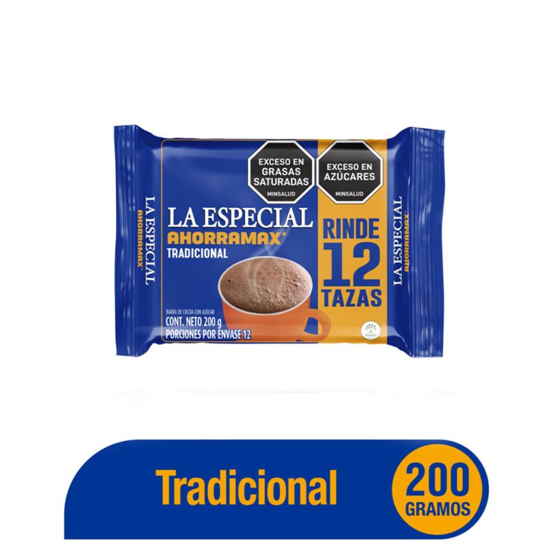 Chocolate la especial ahorramax tradicional 200g