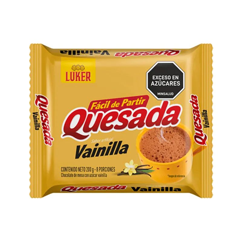 Chocolate Quesada vainilla 200g
