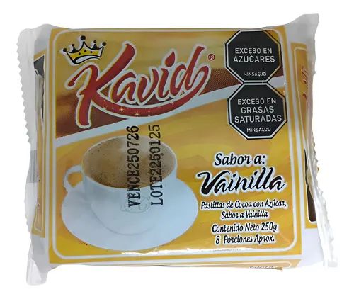 Chocolate kavid vainilla 250g