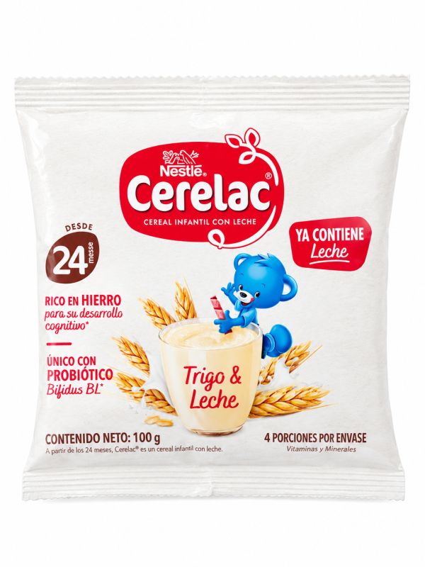 Cerelac trigo y leche 100g