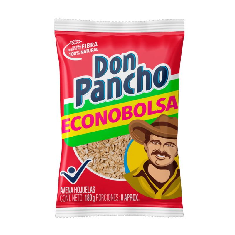 Avena don pancho hojuelas 180g 