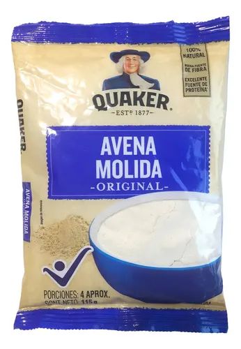 Avena molida Quaker 115g