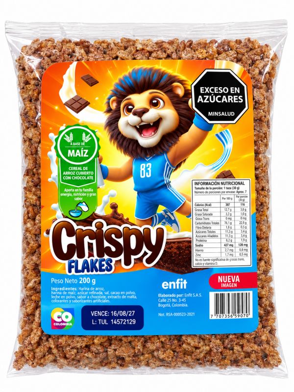 Cereales Crispy flakes 200g