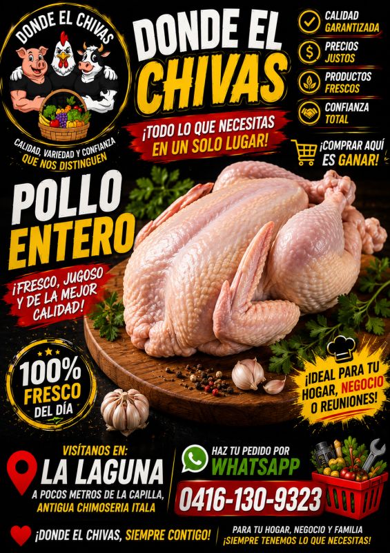 Pollo entero